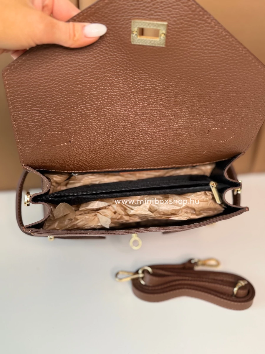 REBI valódi marhabőr kézi és oldaltáska