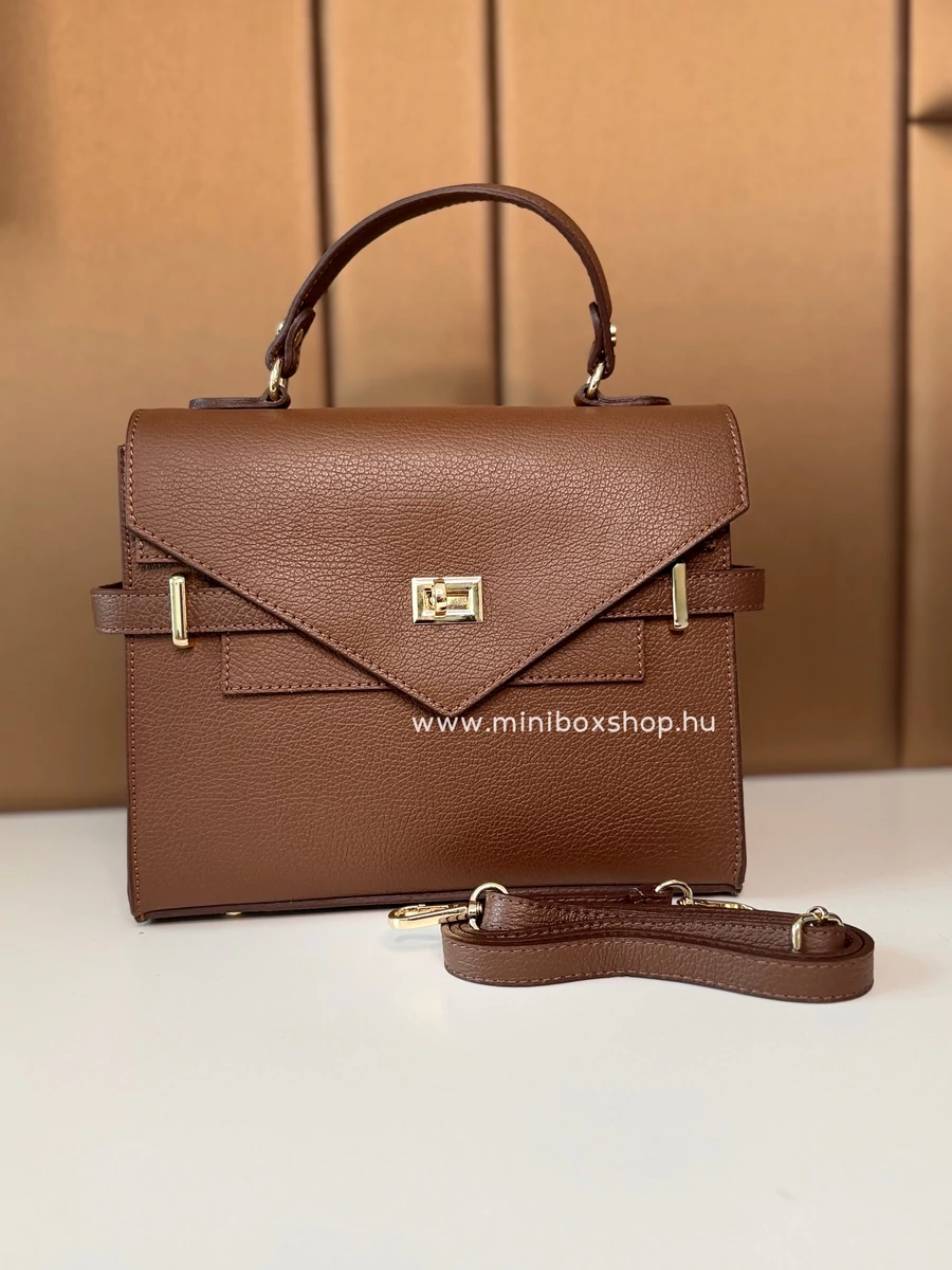 REBI valódi marhabőr kézi és oldaltáska