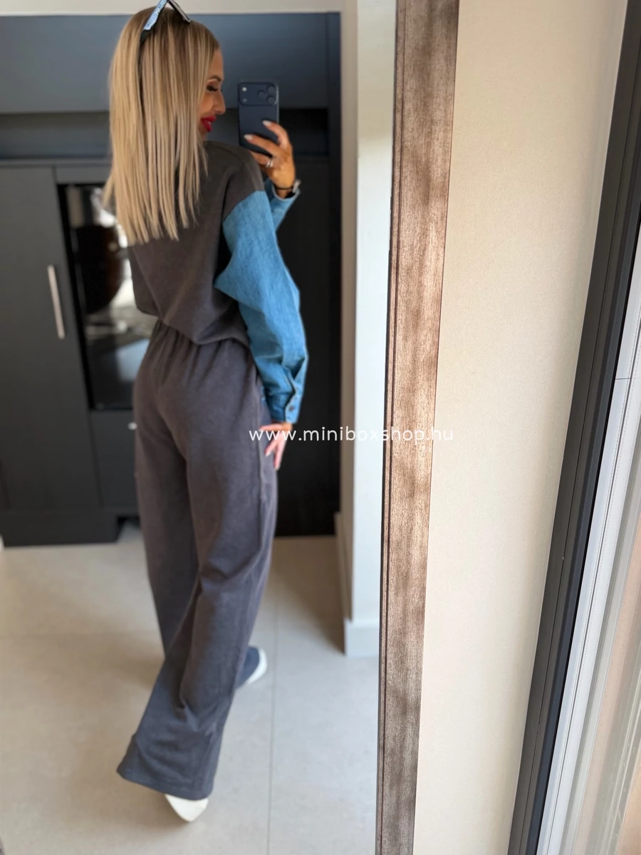 MM kétrészes szett - farmerrel