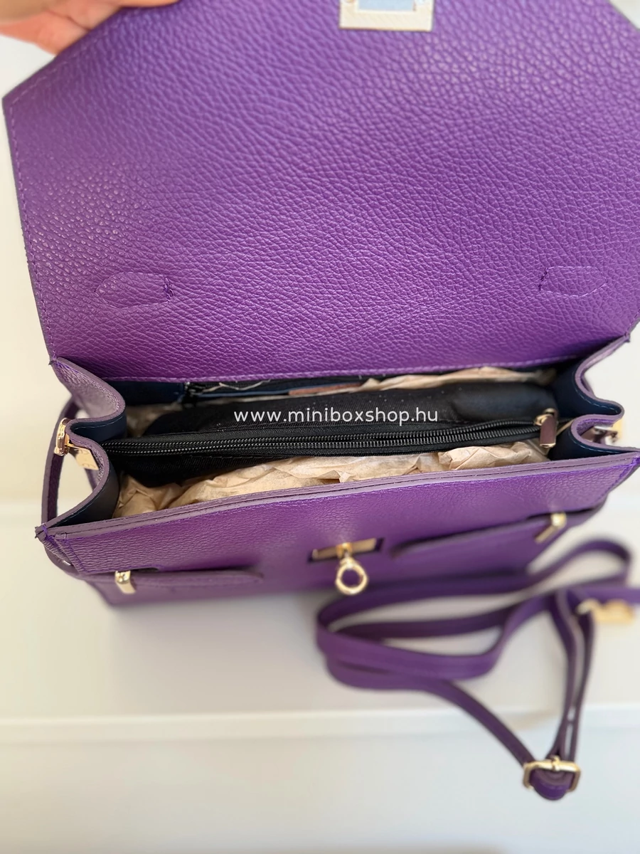 REBI valódi marhabőr kézi és oldaltáska