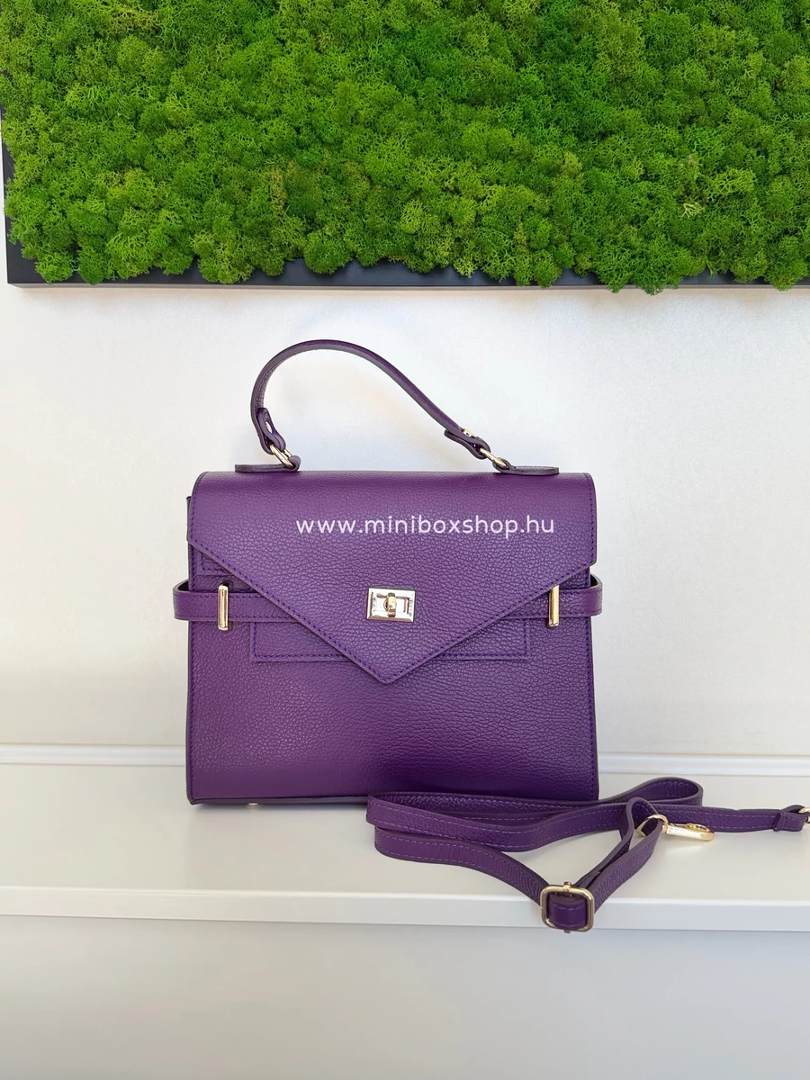 REBI valódi marhabőr kézi és oldaltáska