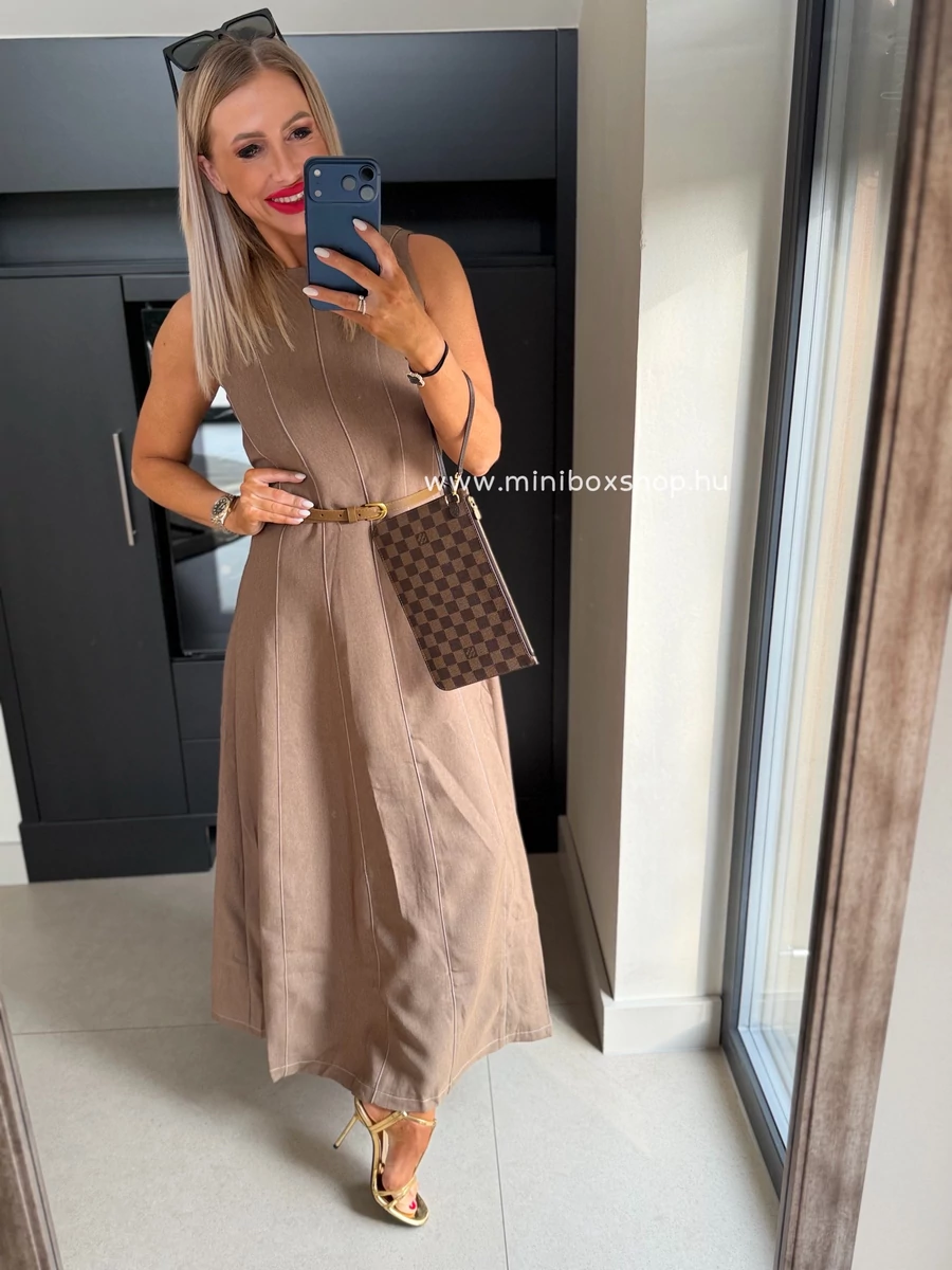 CAMILL egyedi maxiruha - övvel