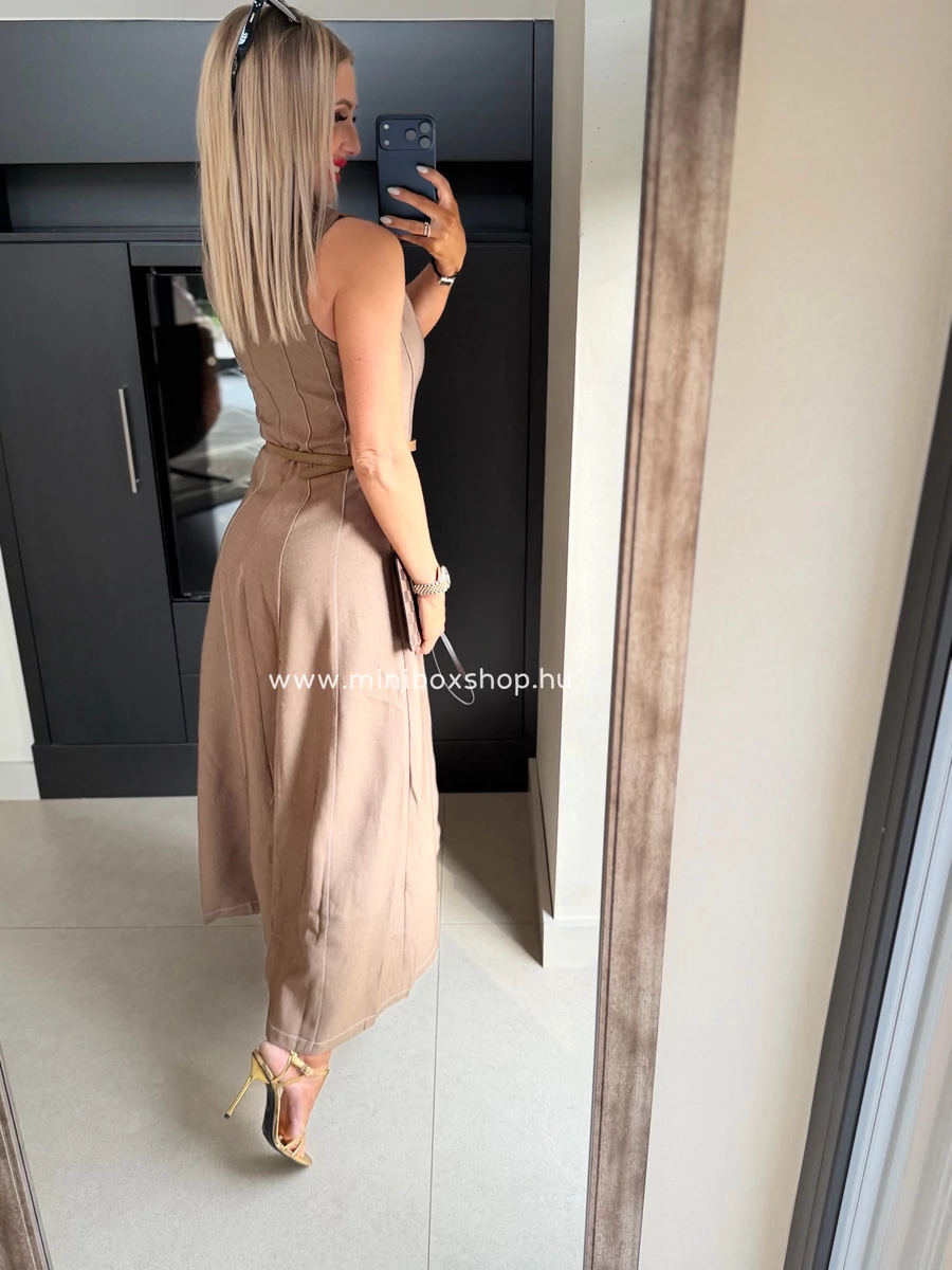 CAMILL egyedi maxiruha - övvel