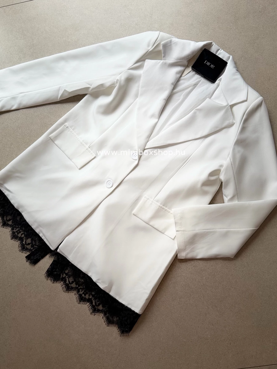 MIRACLE blézer/ruha - csipkével