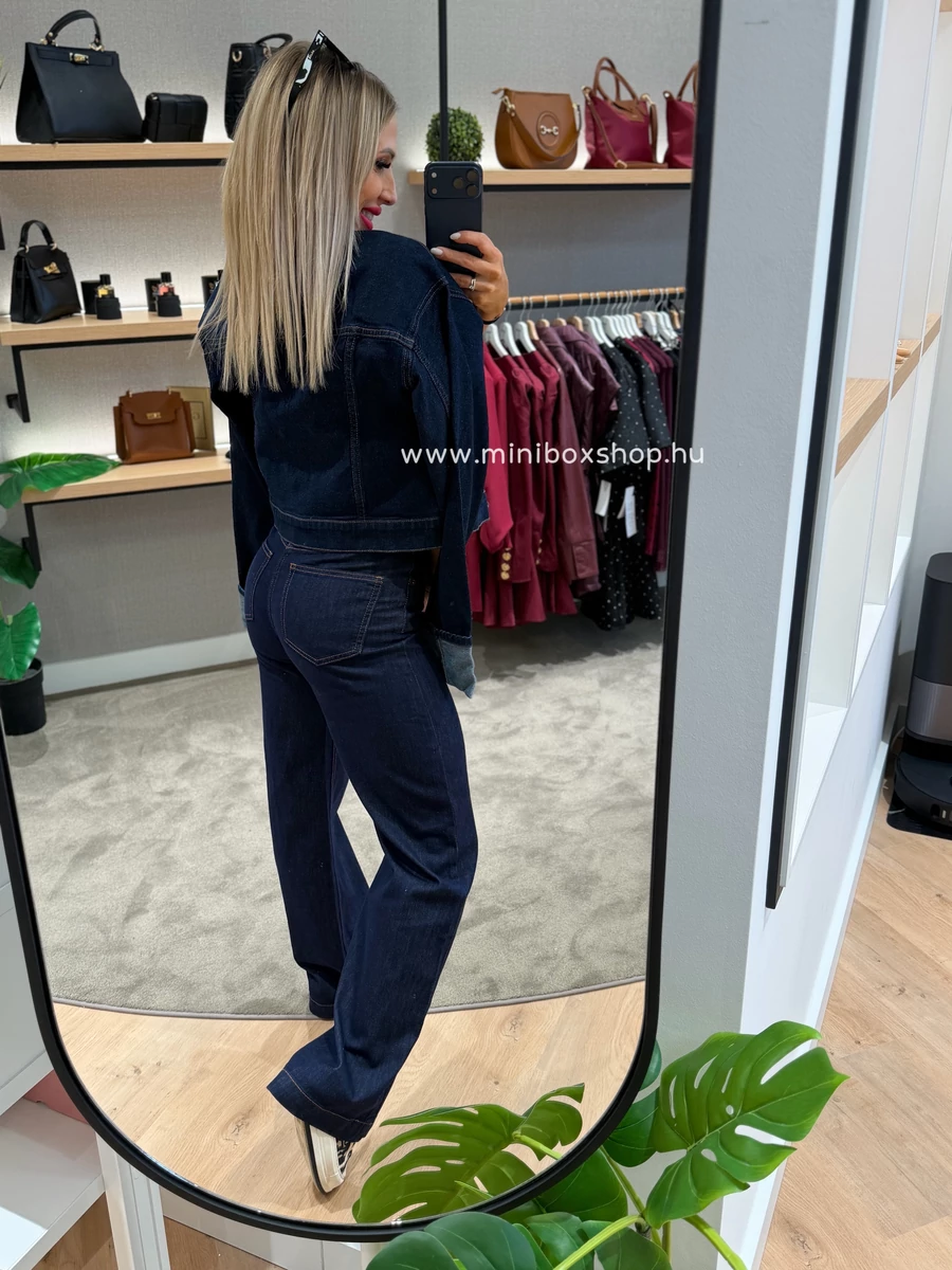 DAREN Flare farmernadrág