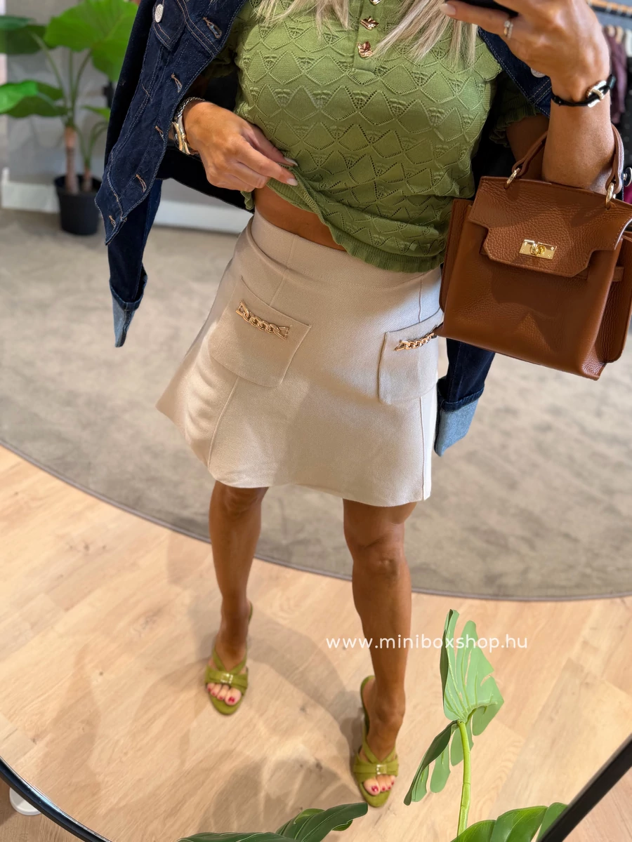 PARIS kötött szoknya