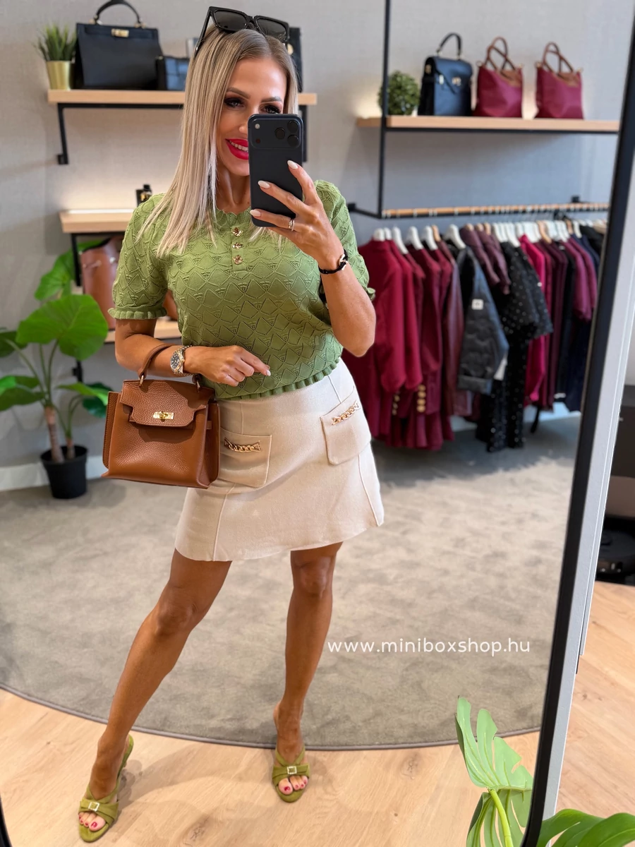 PARIS kötött szoknya