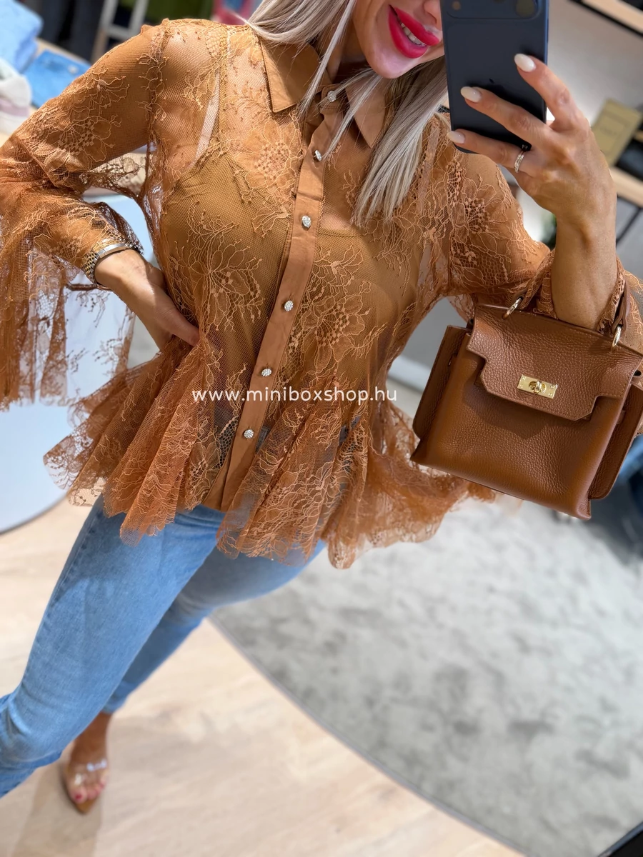 LACE QUEEN kétrészes blúz