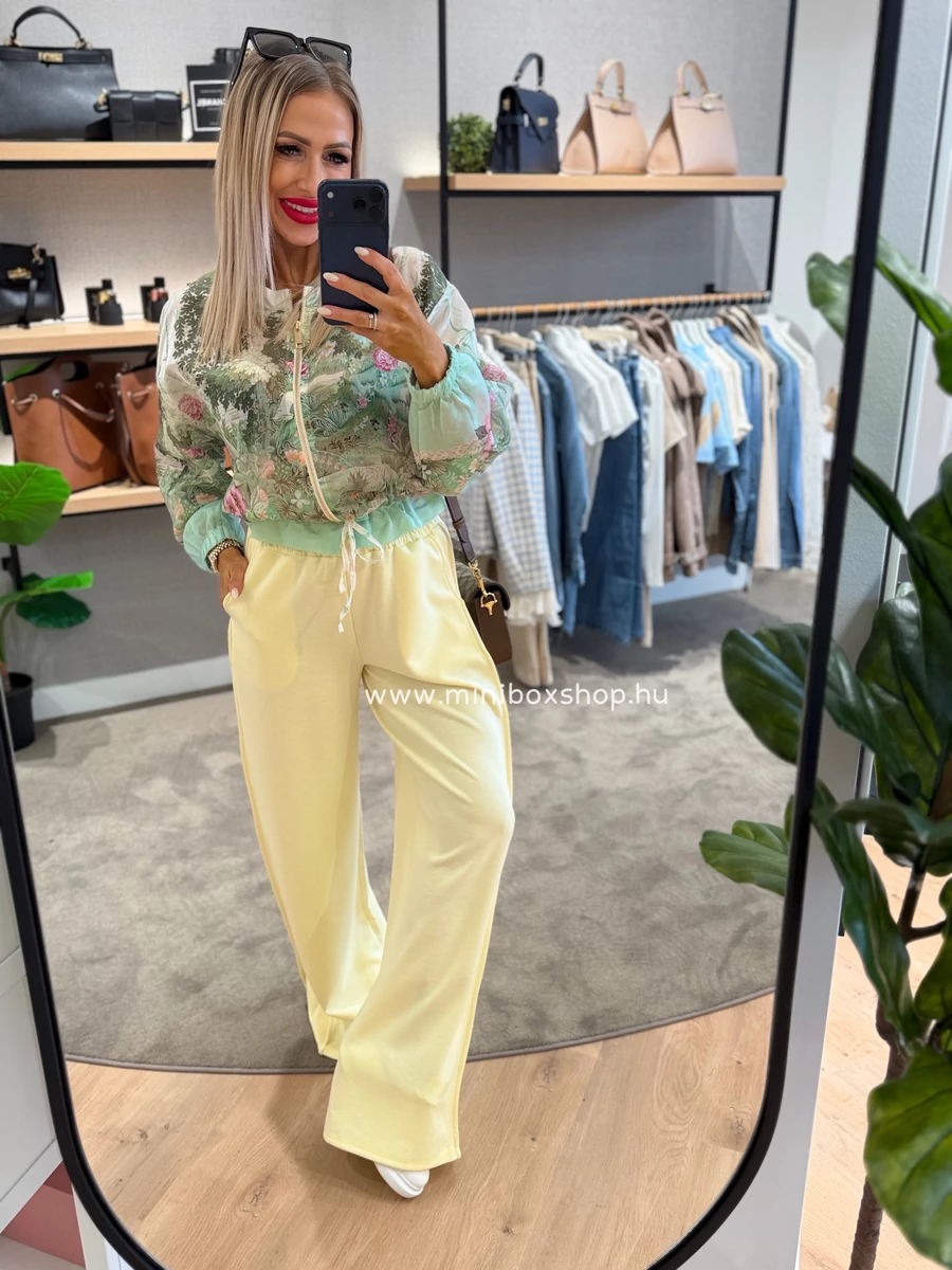 SOLO kényelmes nadrág - gumis derékkal