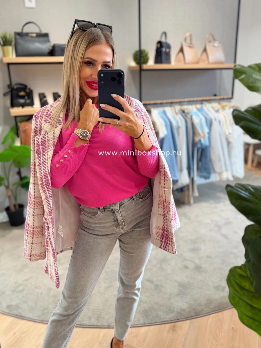 SPRING felső - arany gombokkal