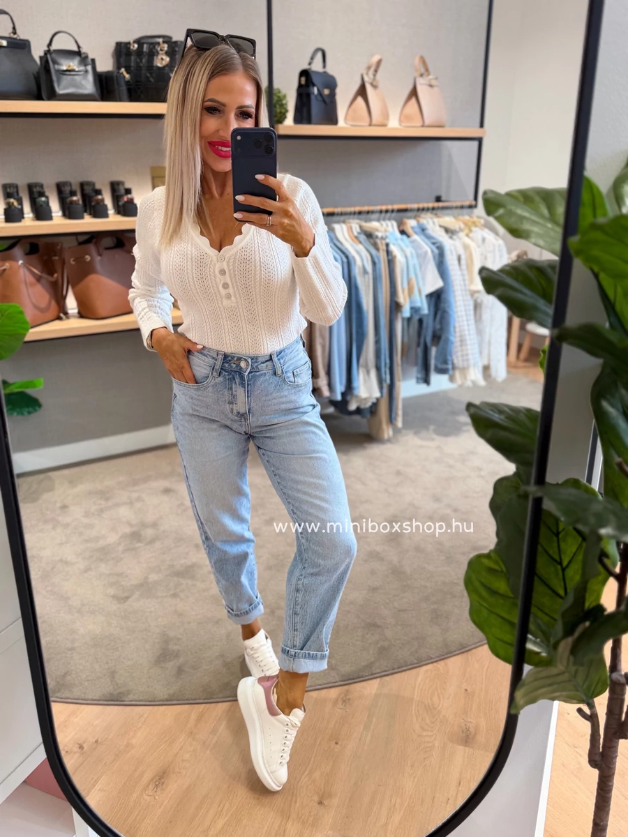 ANDREA MOM farmernadrág