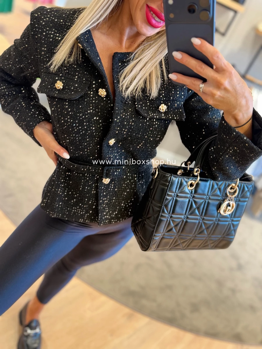 LILI Tweed blézer - övvel