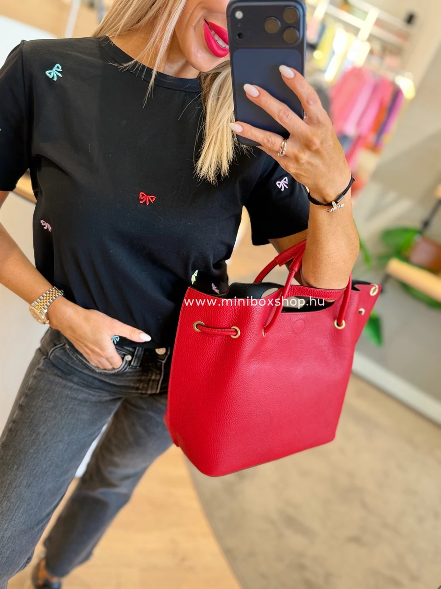 BOW masnis hímzett pamutfelső