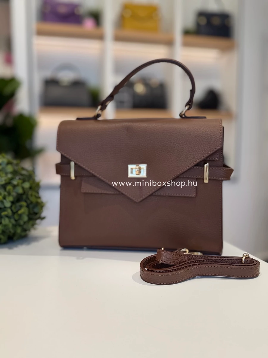 REBI valódi marhabőr kézi és oldaltáska