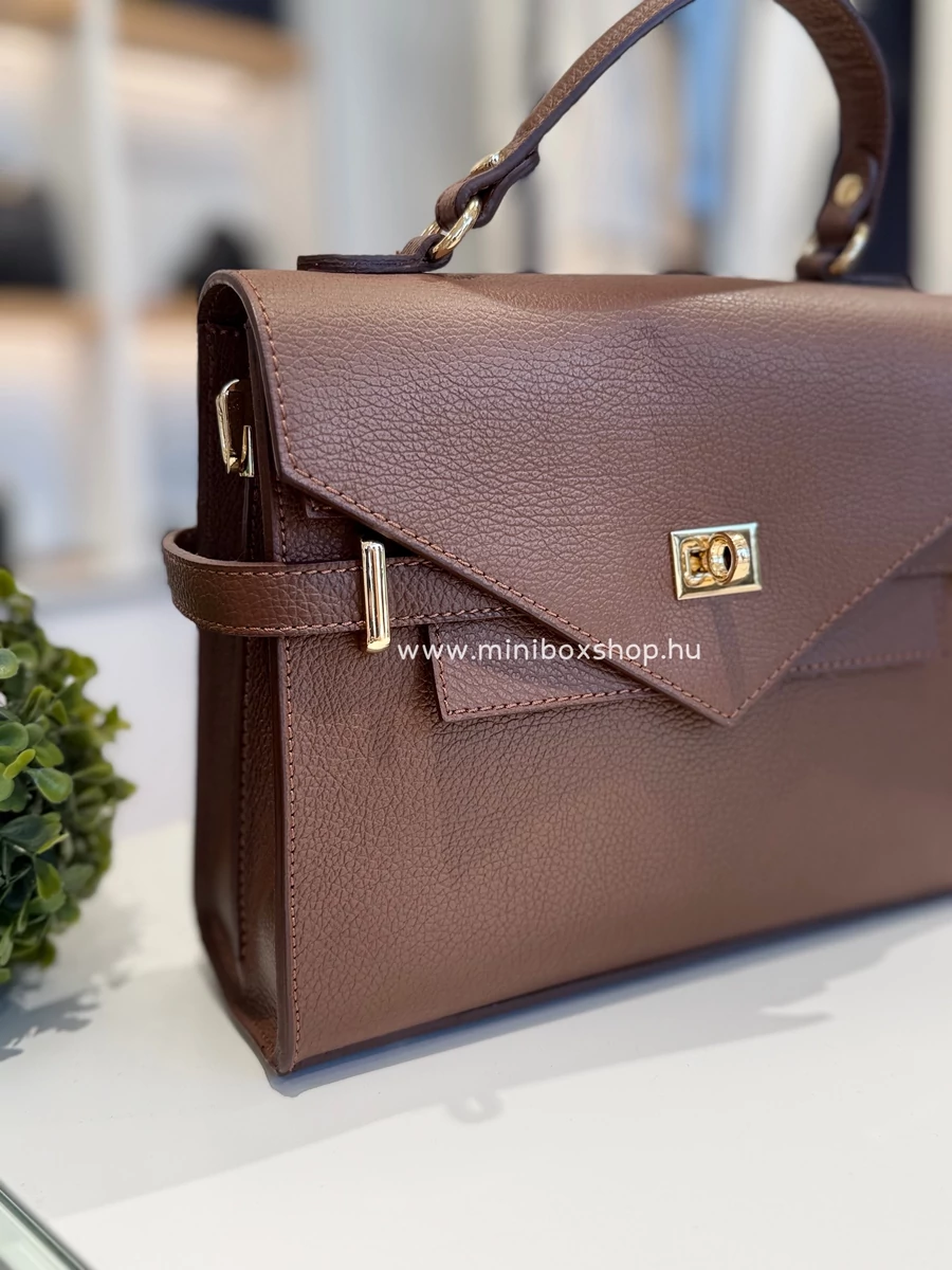 REBI valódi marhabőr kézi és oldaltáska