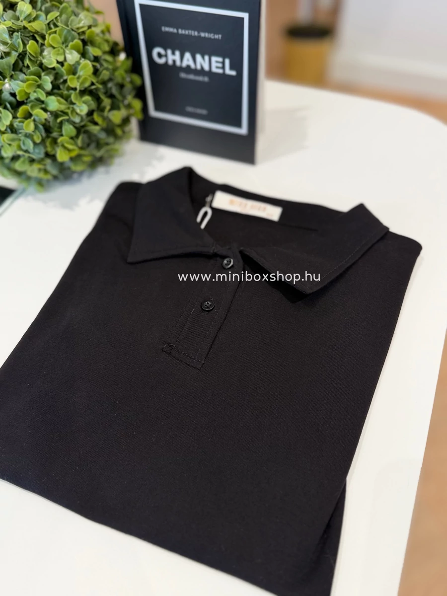 OLIVIA basic galléros pamutfelső