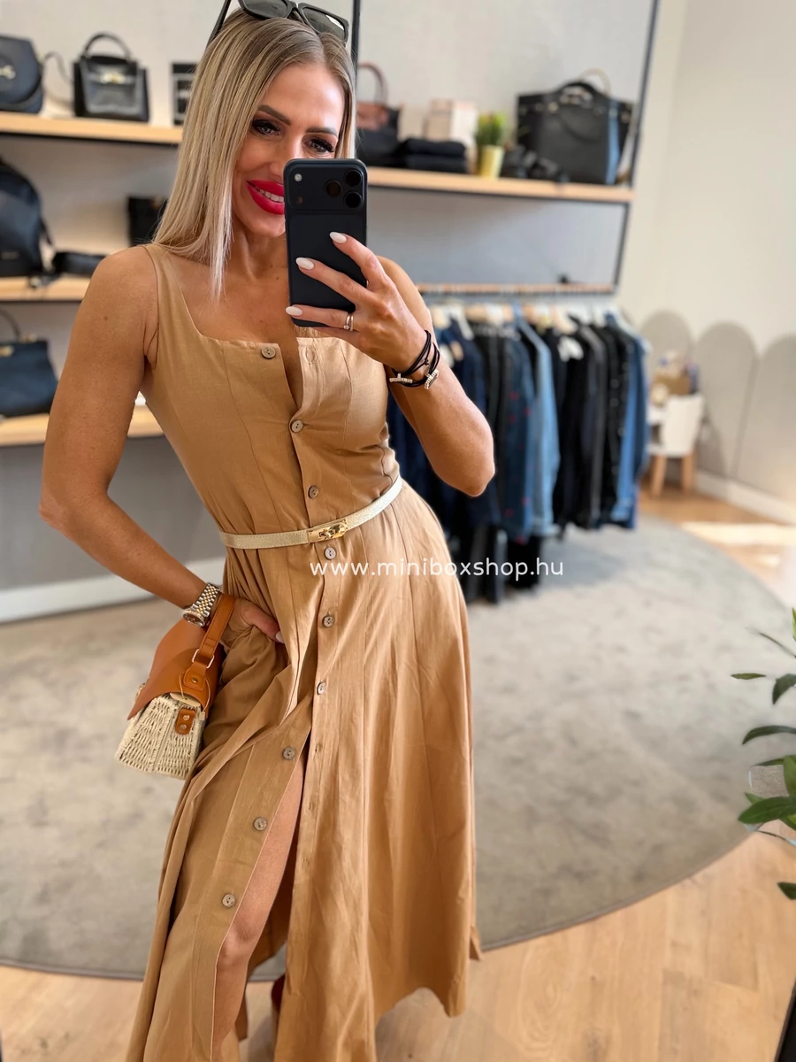 MATCHA pamutruha - végig gombos - állítható pánttal