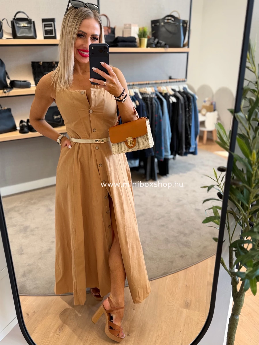 MATCHA pamutruha - végig gombos - állítható pánttal