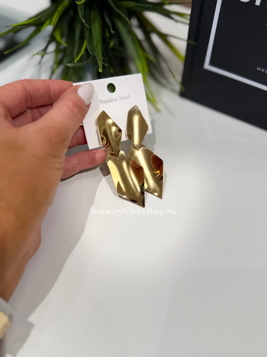 ANNA aranyozott fülbevaló