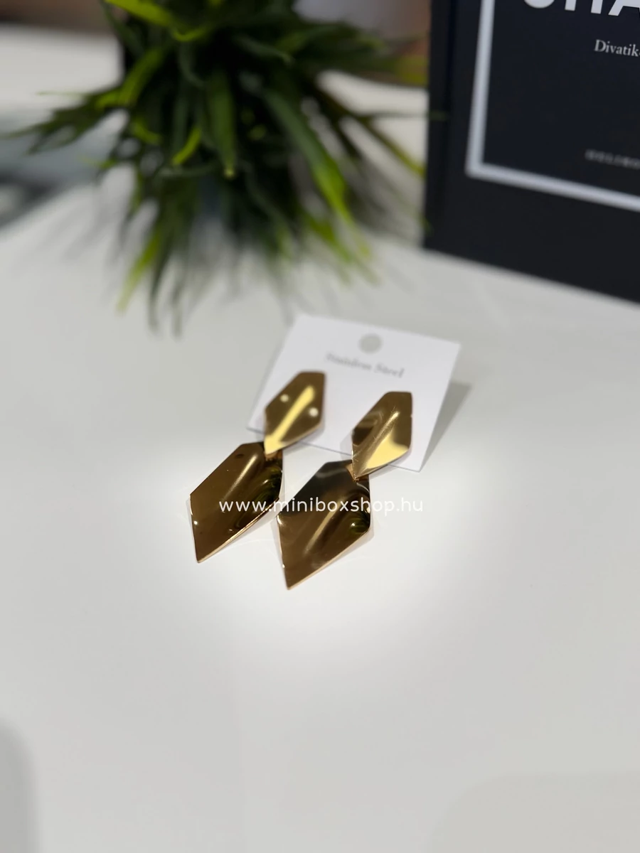 ANNA aranyozott fülbevaló