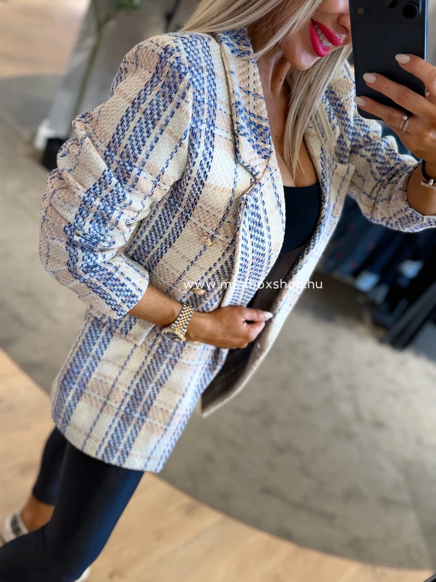 NAOMI kockàs blézer