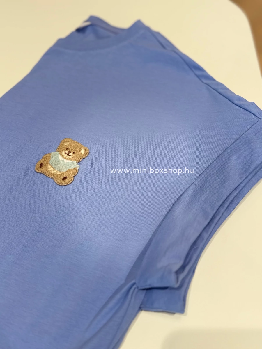 TEDDY blue pamutfelső