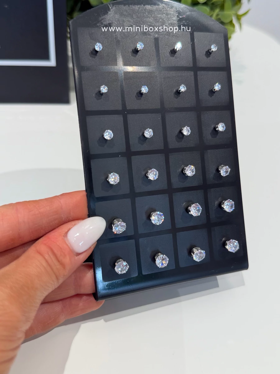 STELLA ezüstözött fülbevalò