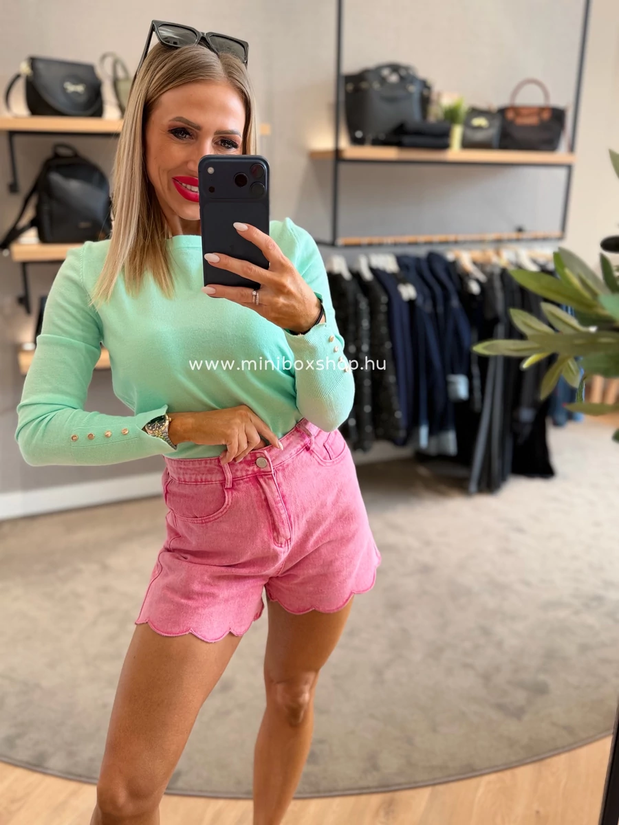 SPRING felső - arany gombokkal