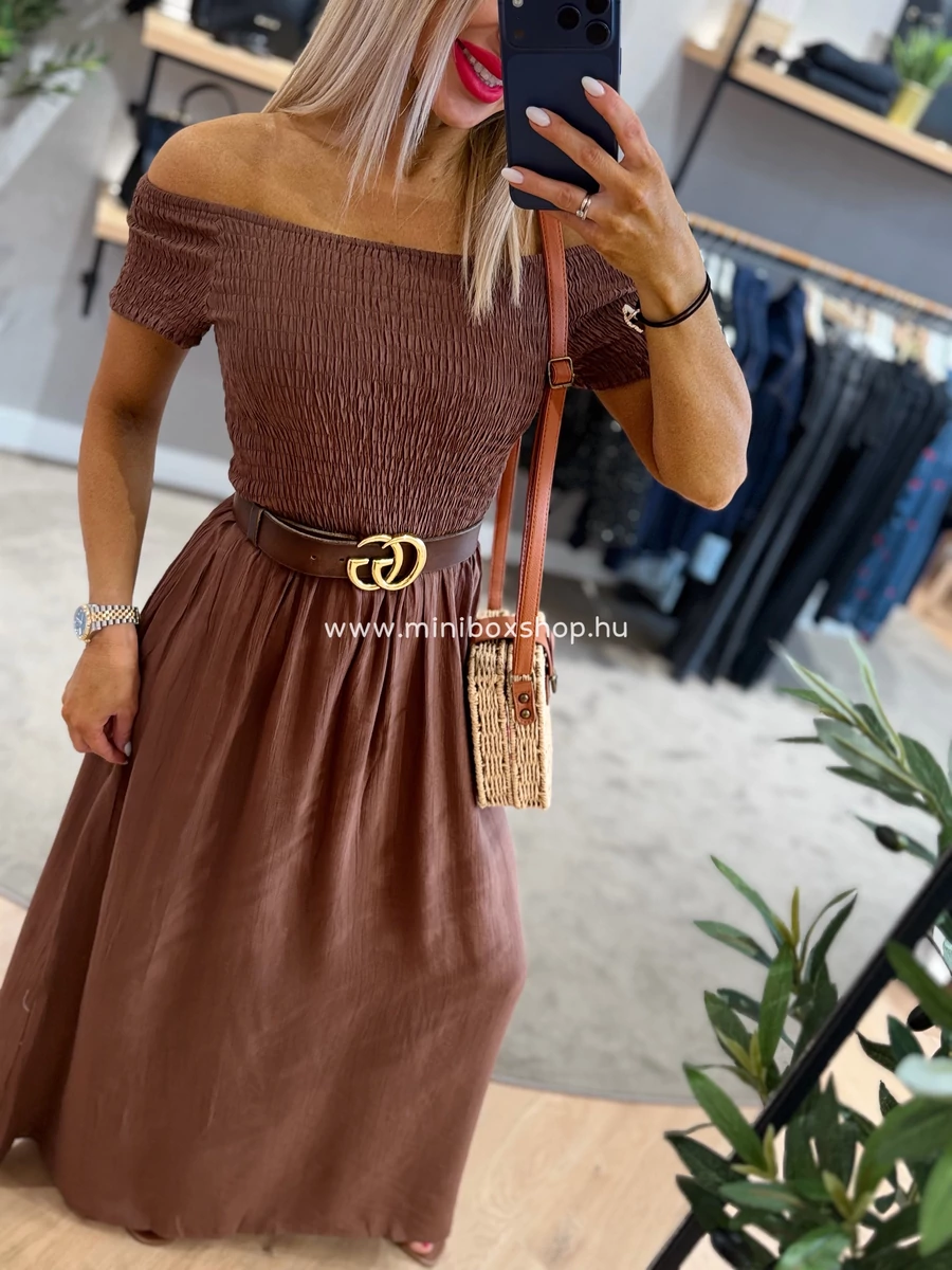 EDDI maxiruha - ejtett gumis vállakkal