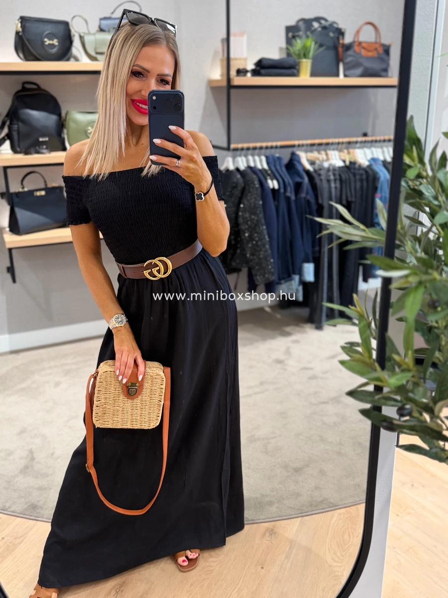 EDDI maxiruha - ejtett gumis vállakkal