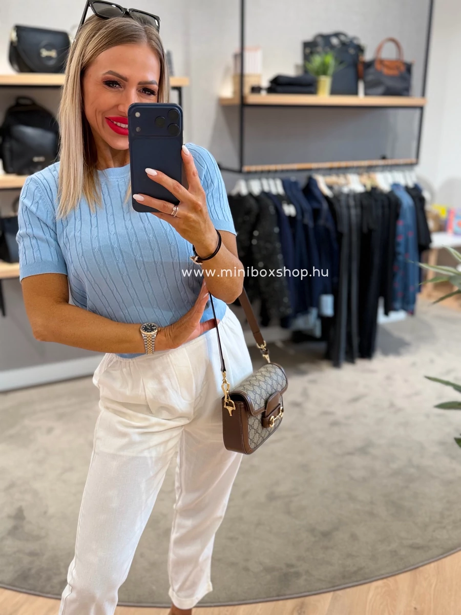 ENNA csavartmintás felső