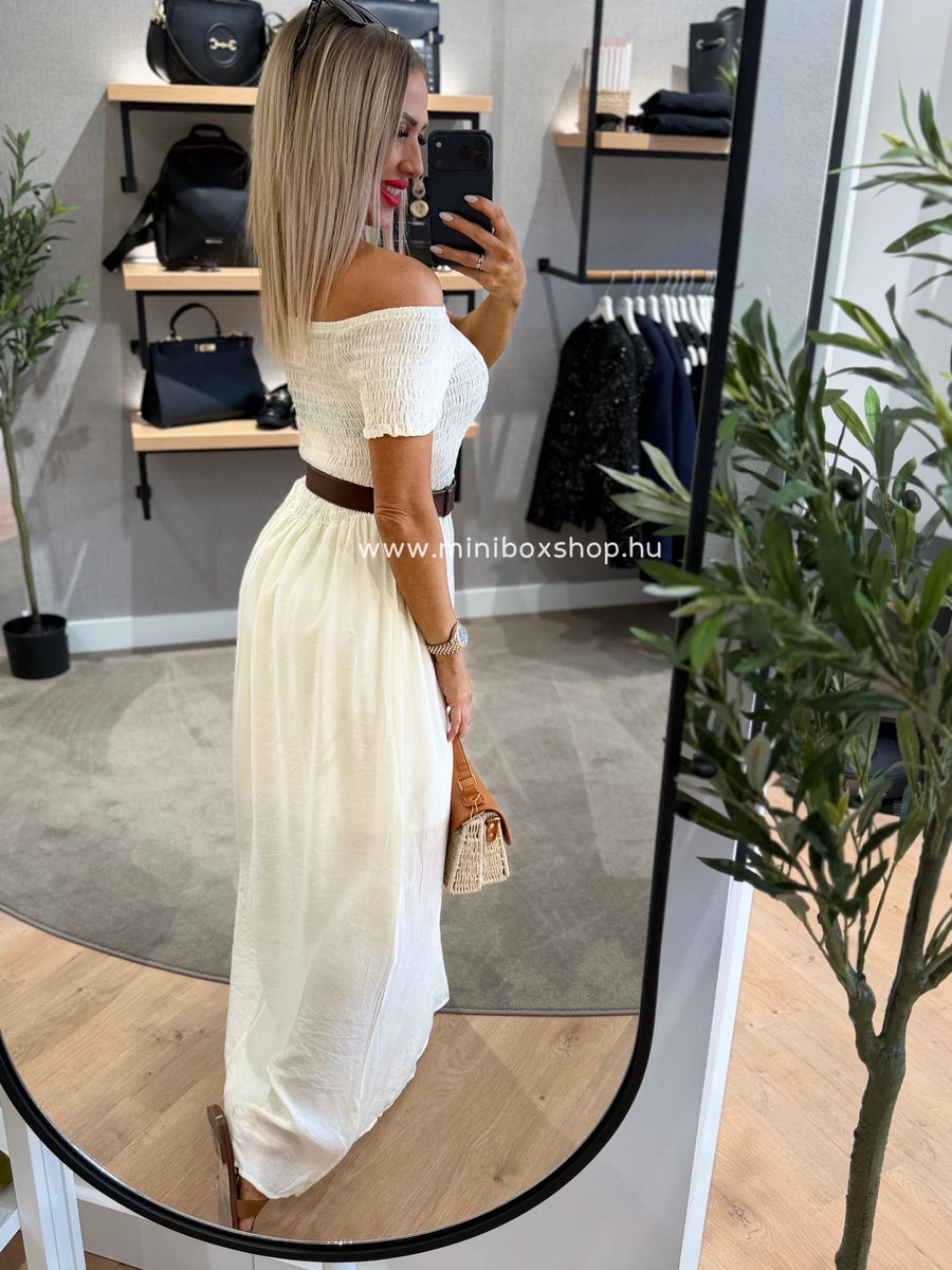 EDDI maxiruha - ejtett gumis vállakkal