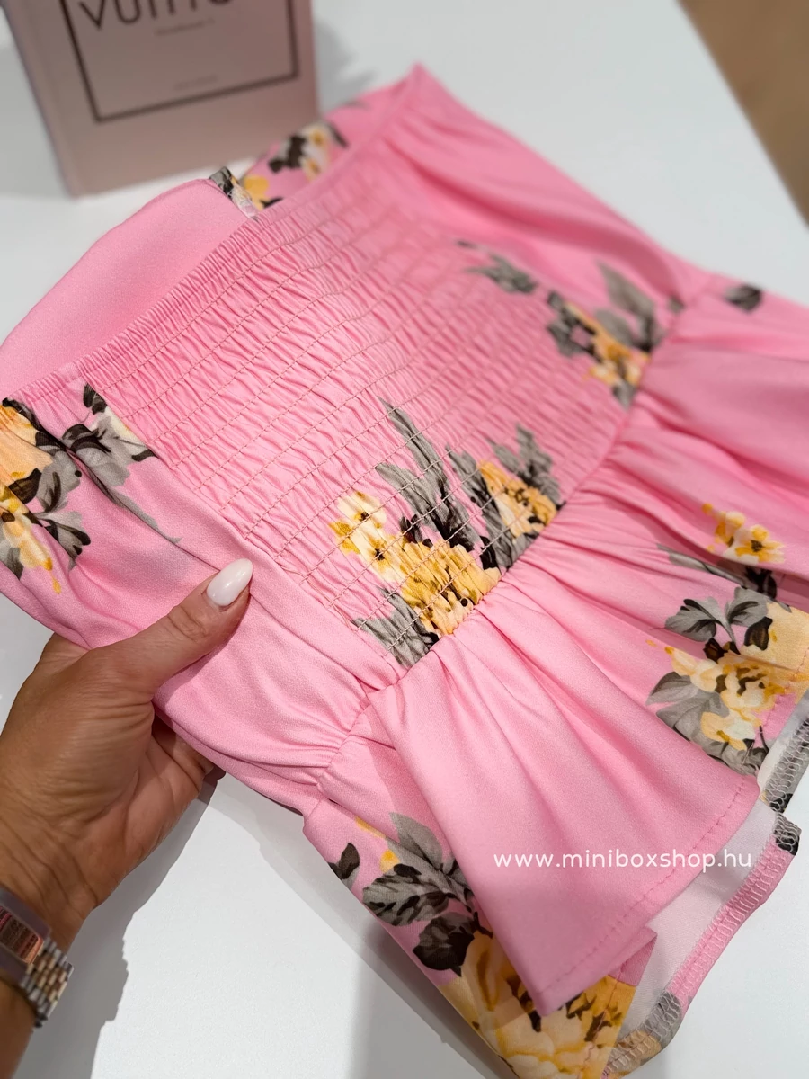 SABINA virágmintás felső