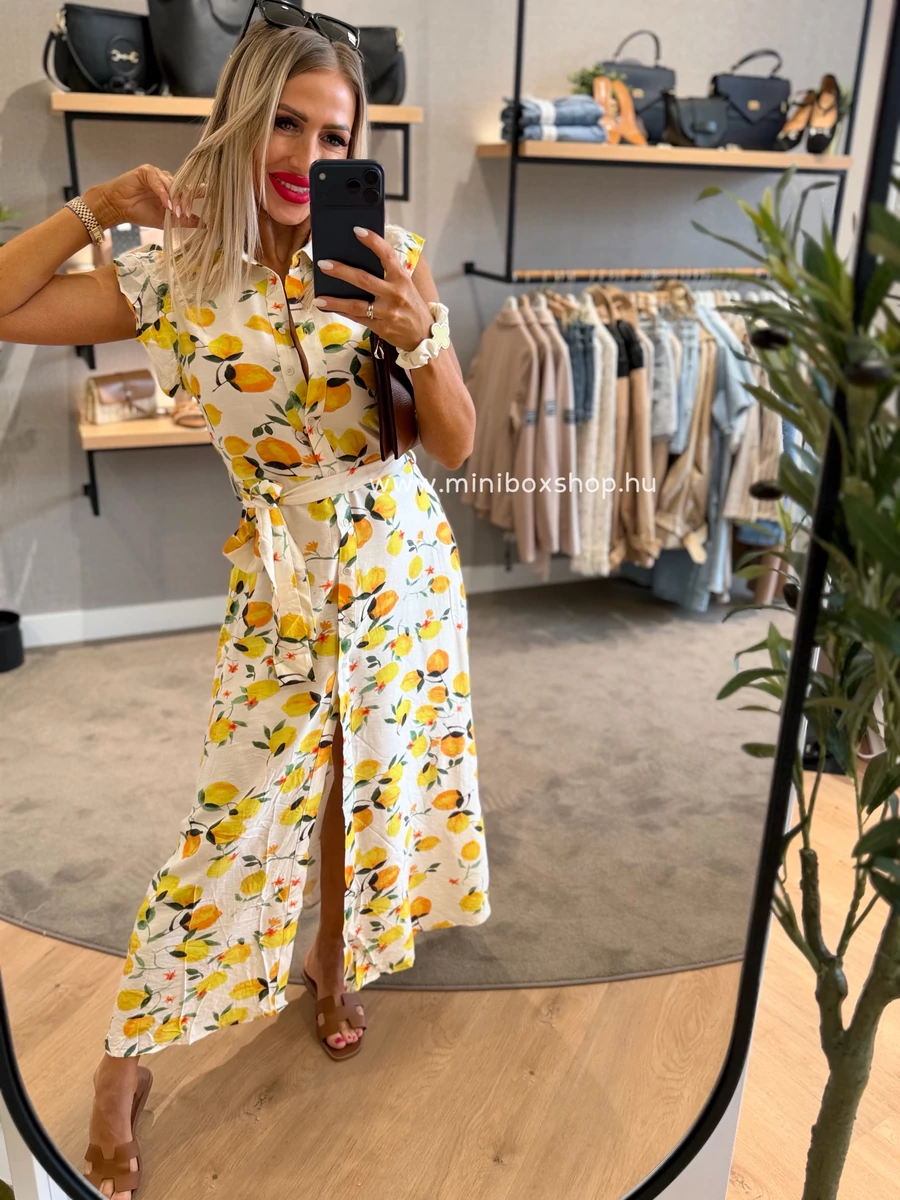 ZITRONE maxiruha - fodorral a vállán