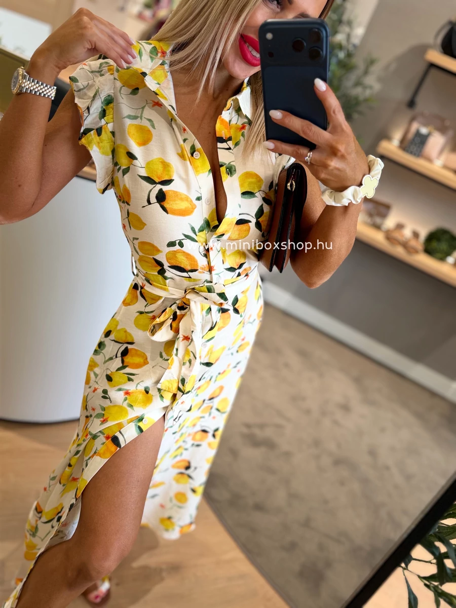 ZITRONE maxiruha - fodorral a vállán