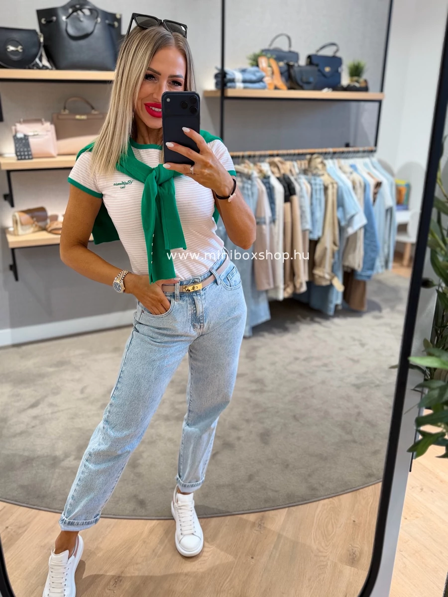 CALIFORNIA pamutfelső