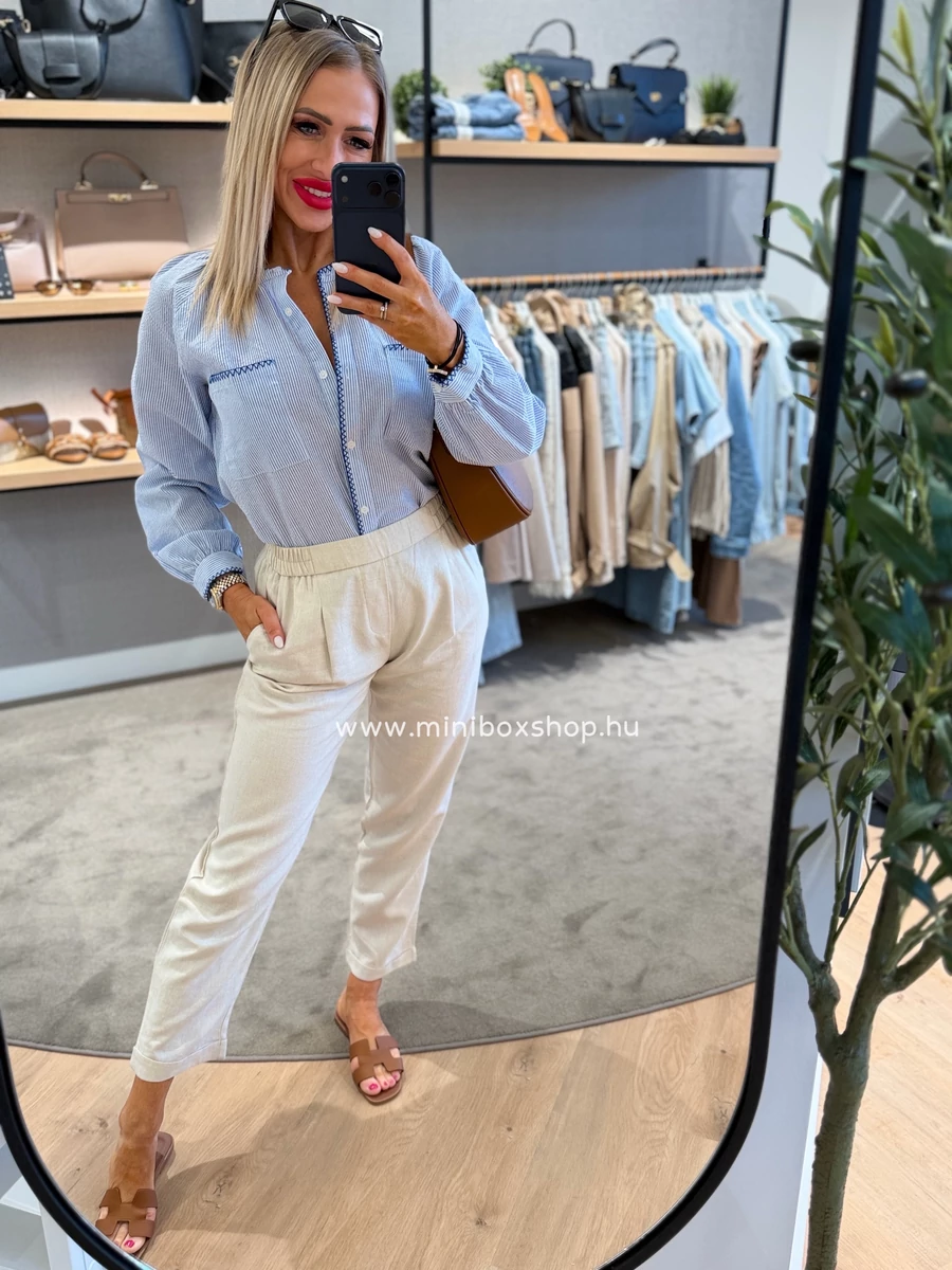 ANNA ing - hímzett szèlekkel