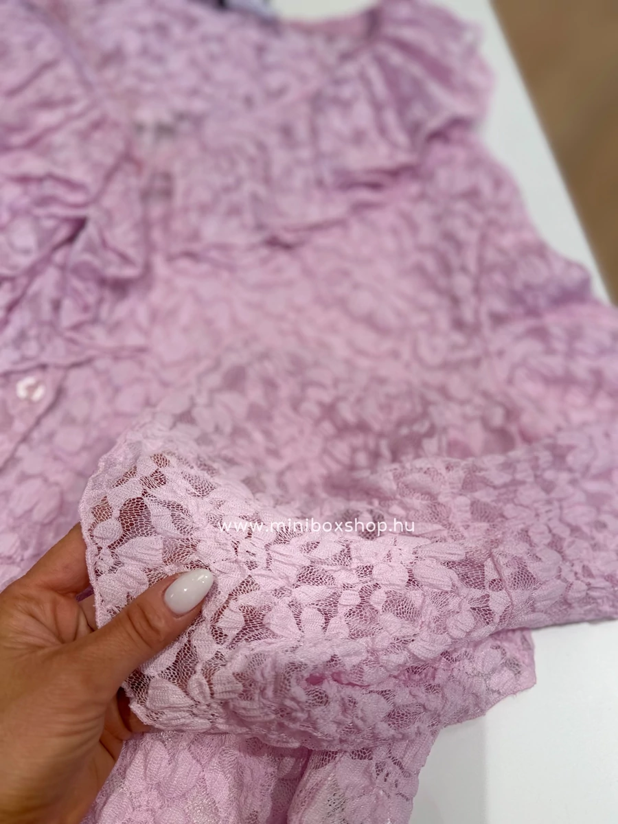 LUMINA puha - csipke kardigánfelső