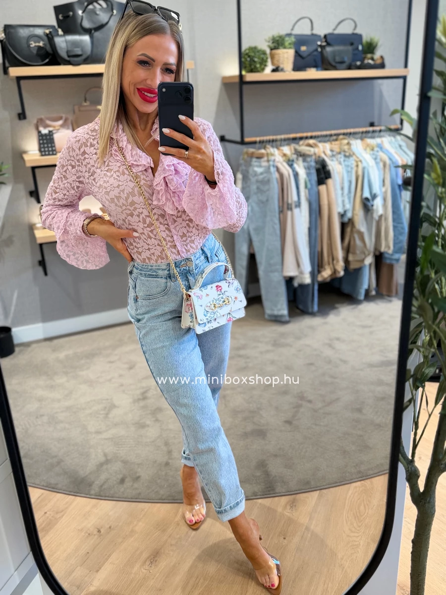 LUMINA puha - csipke kardigánfelső