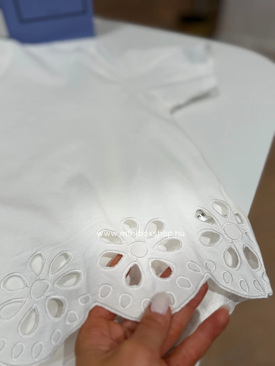 MARGARETA crop pamutfelső