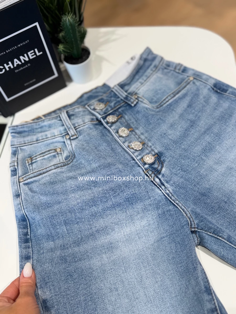 ANTONIA Mom farmernadrág - extra gombokkal