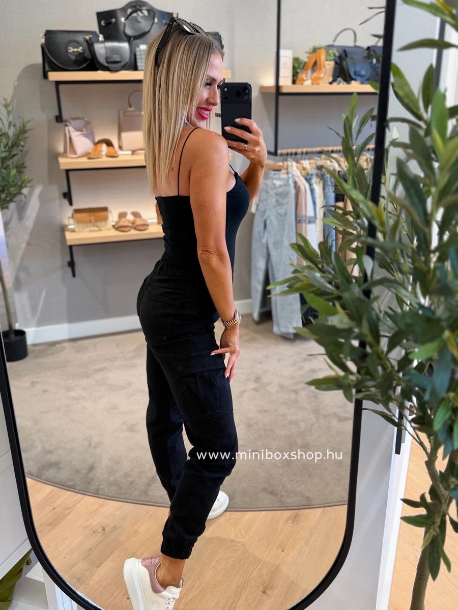 ELLA Cargo nadrág - állítható övvel