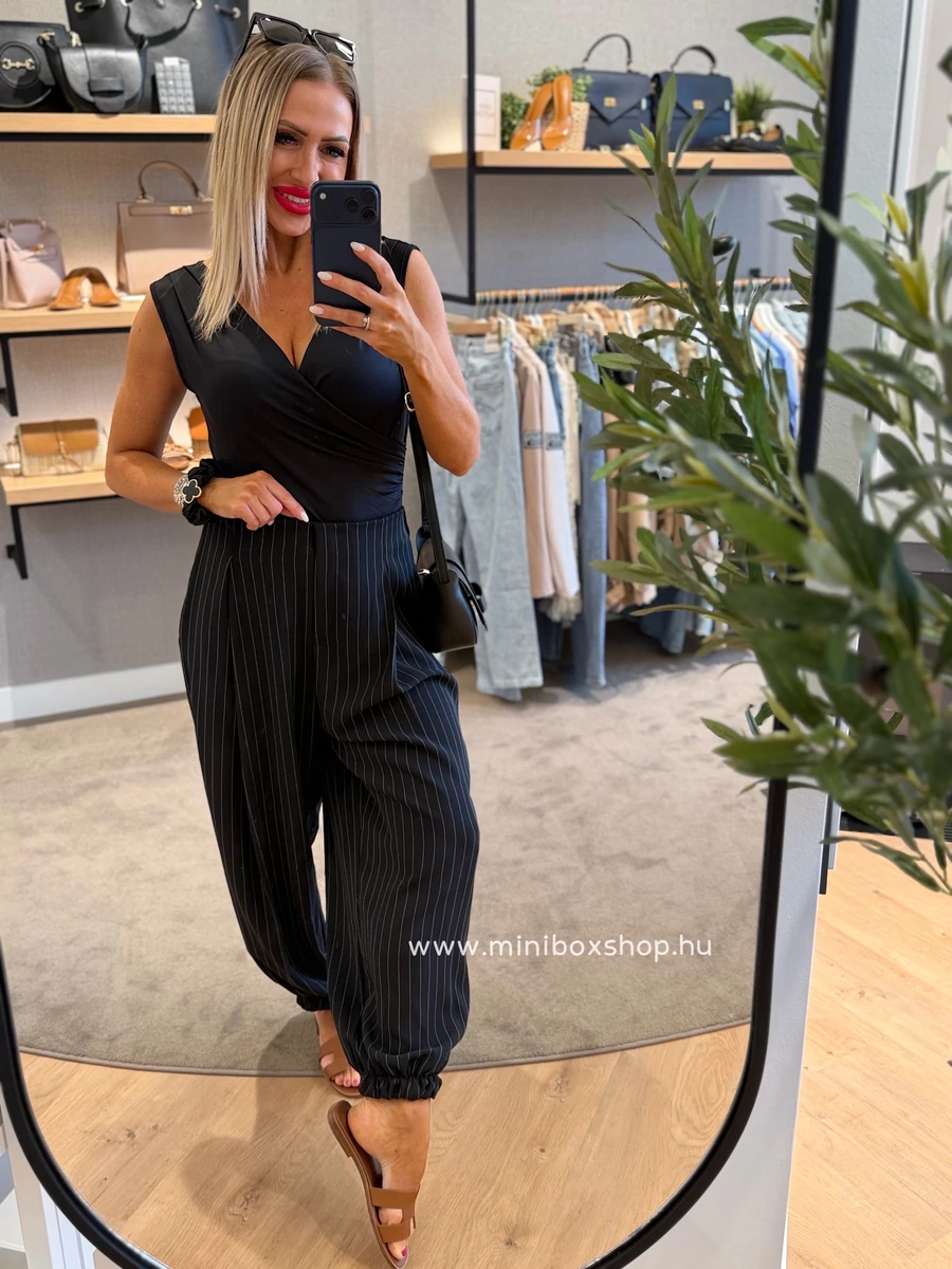 JASMIN gumis derekú/szárú nadrág