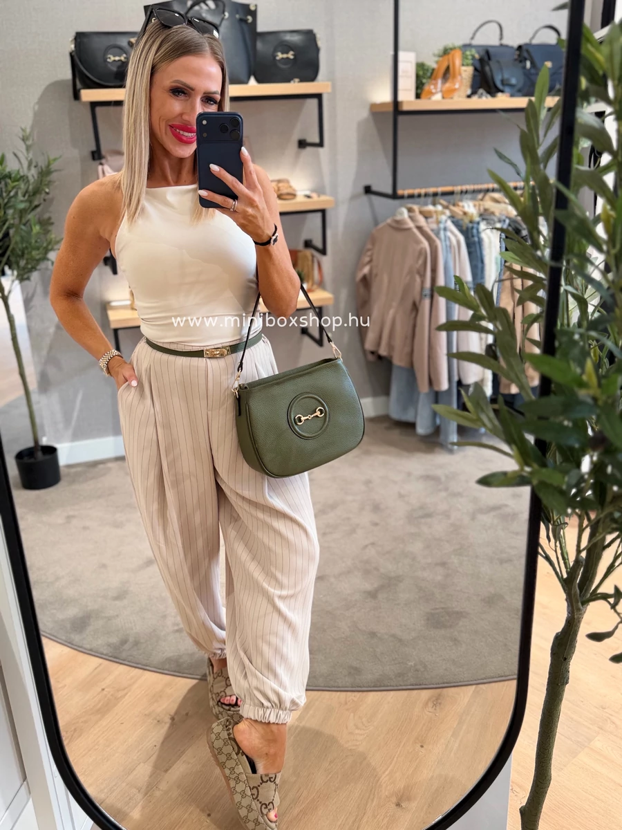 JASMIN gumis derekú/szárú nadrág