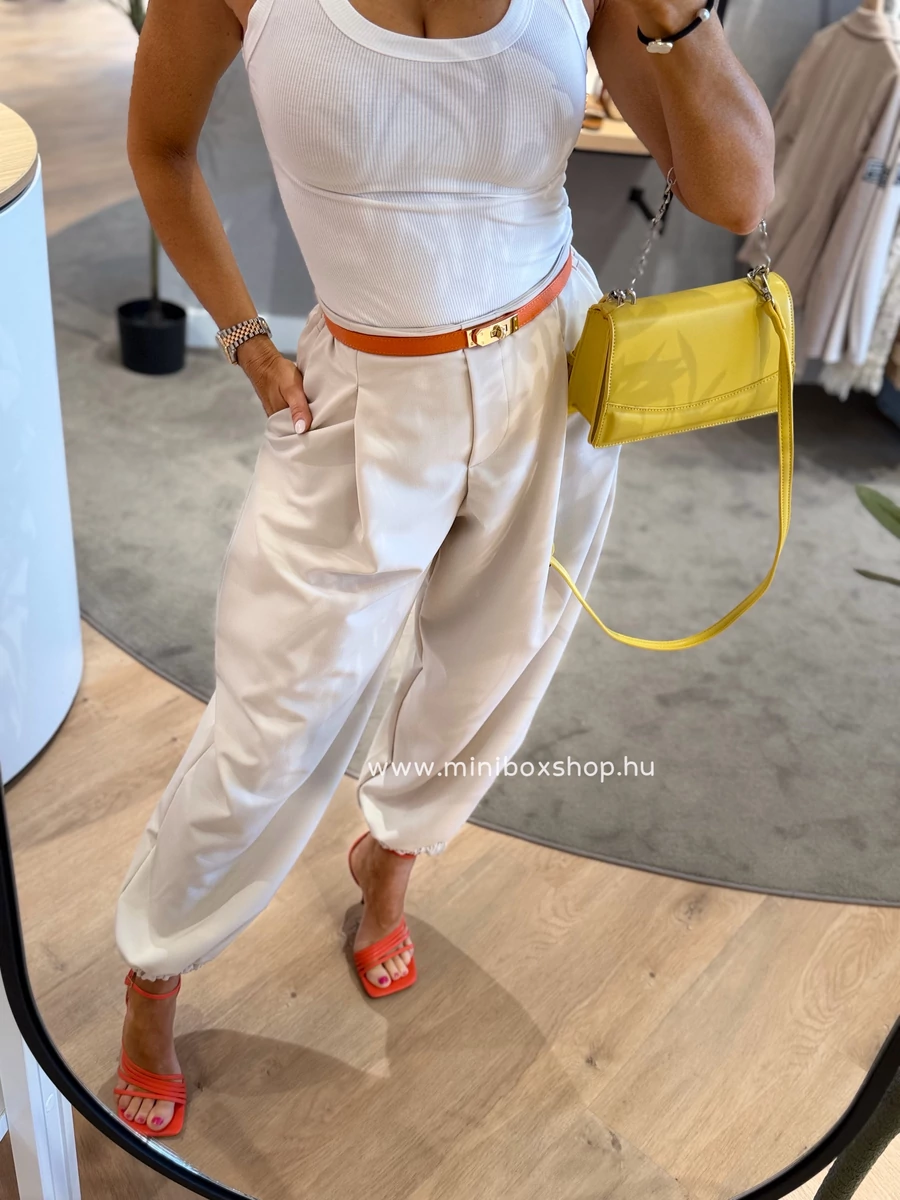 JASMIN gumis derekú/szárú nadrág