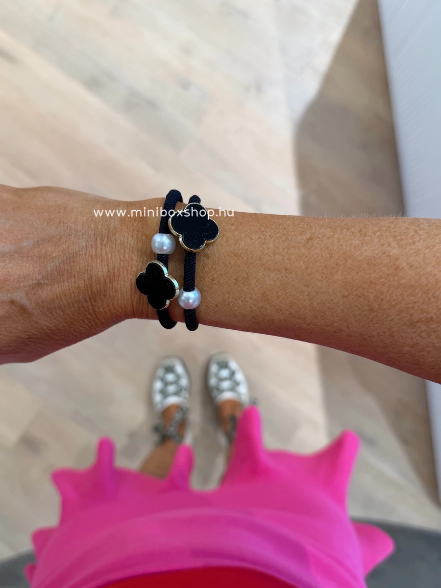 WII karkötő+hajgumi gyönggyel