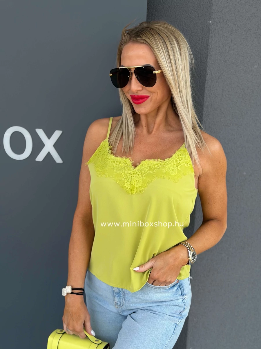 MAGGIE csipkés felsőrész