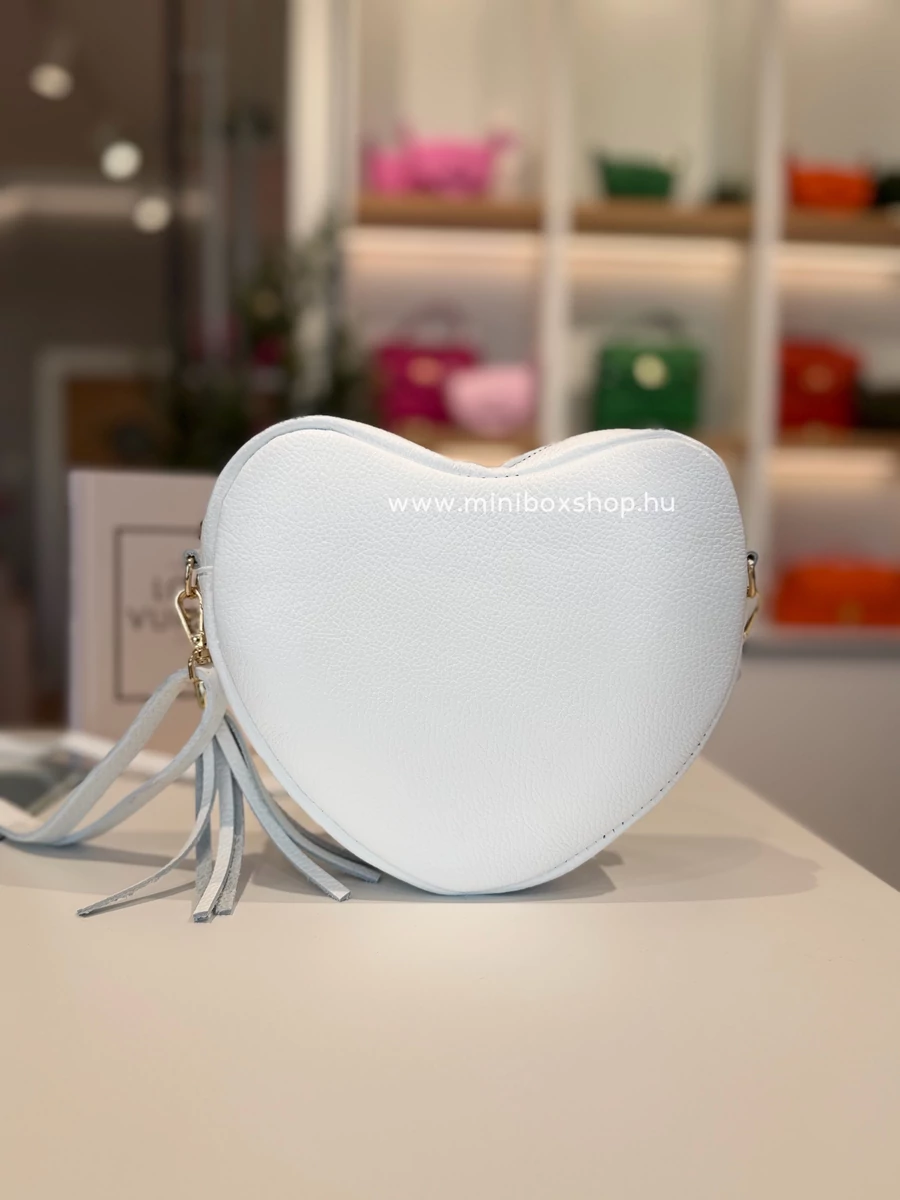 LOVE formavilágú - valódi marhabőr táska