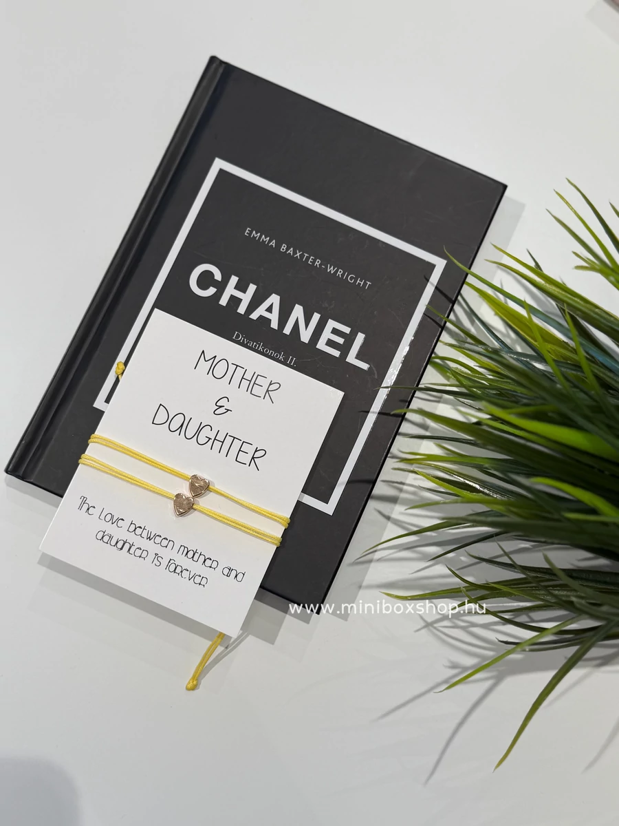 Anya & Lánya karkötőszett - állítható pánttal