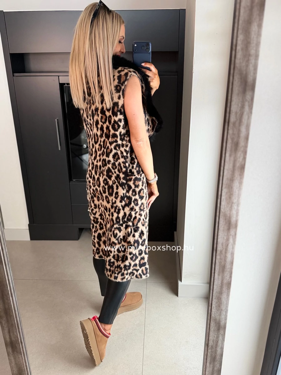 LEO mellény - puha szőrmével